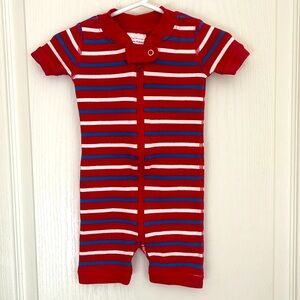 EUC Hanna Andersson Baby Zip Shortie Sleeper